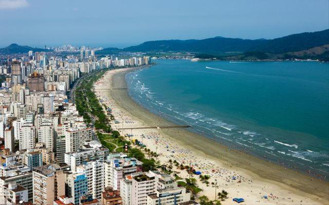 Linda Cidade De Santos 505 Apartment Exterior foto